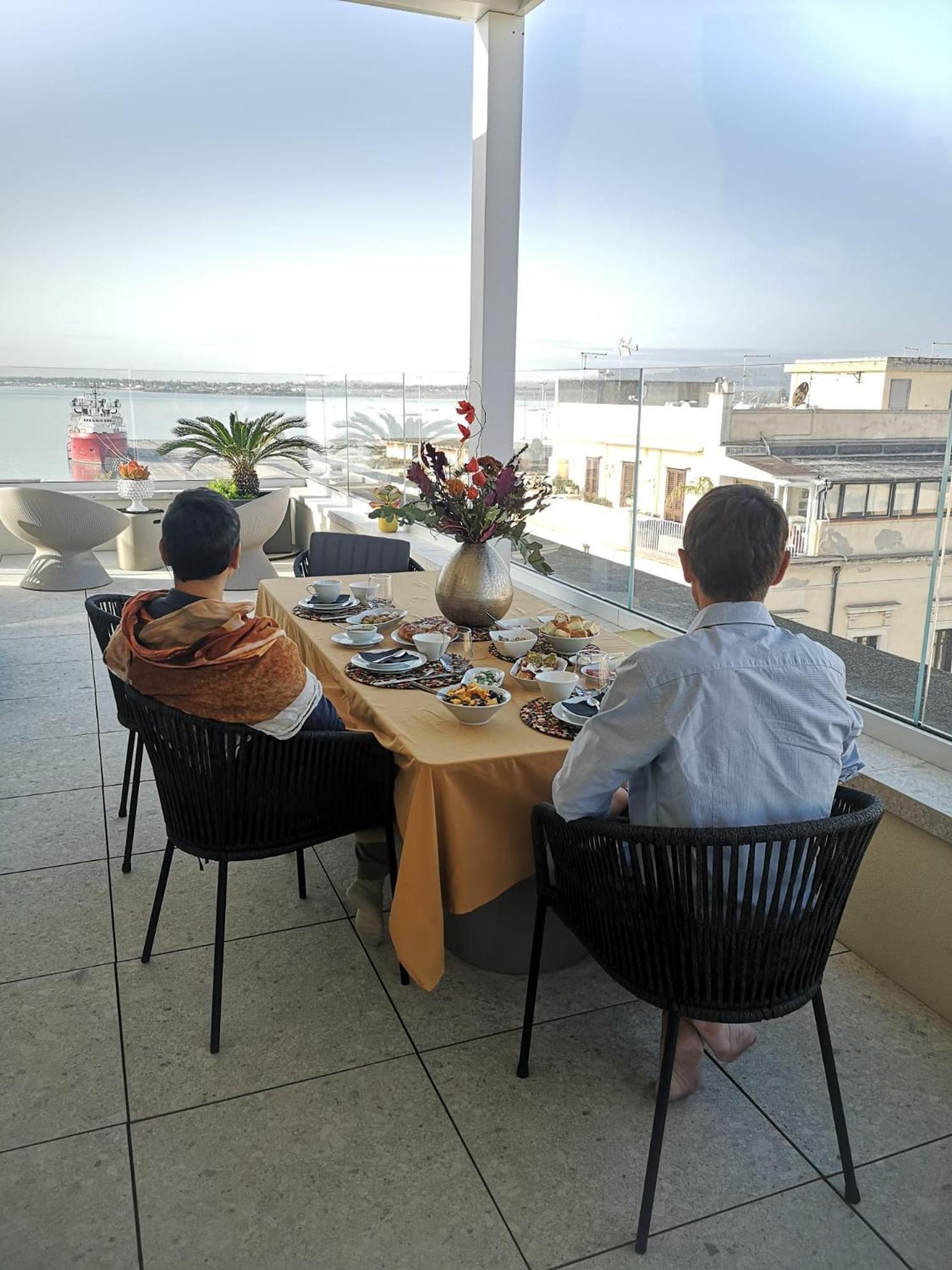 La Terrazza Sul Porto Bed & Breakfast Syracuse Eksteriør bilde